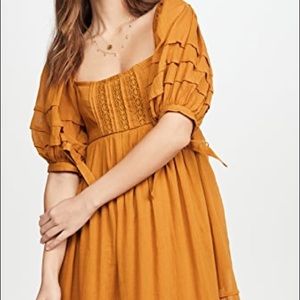 FREE PEOPLE - Let's Be Friends Midi Dress
